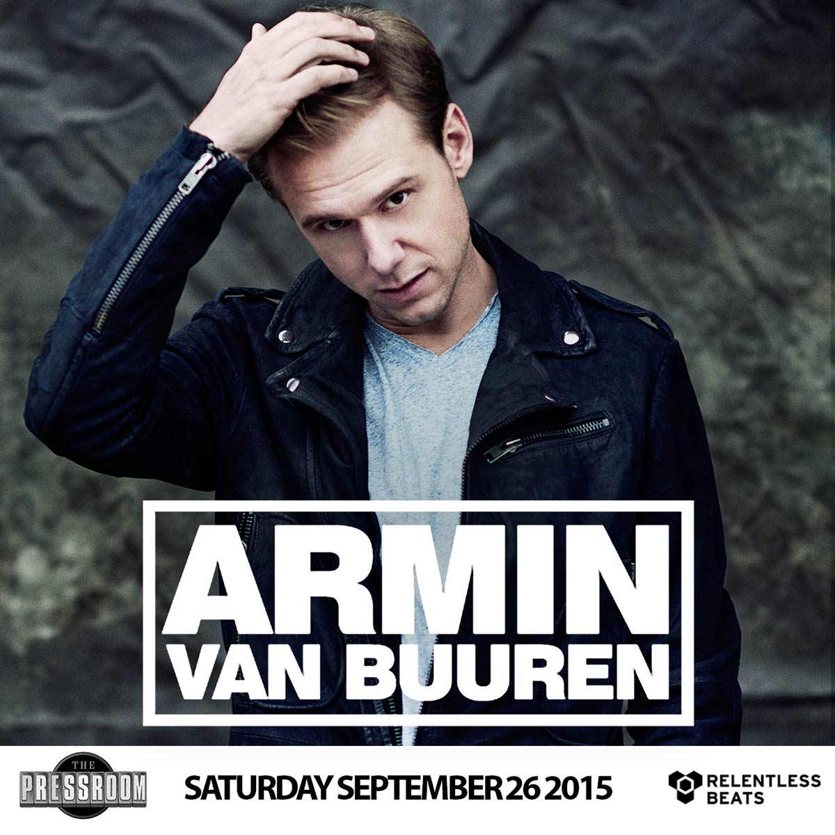 Armin van Buuren event flyer